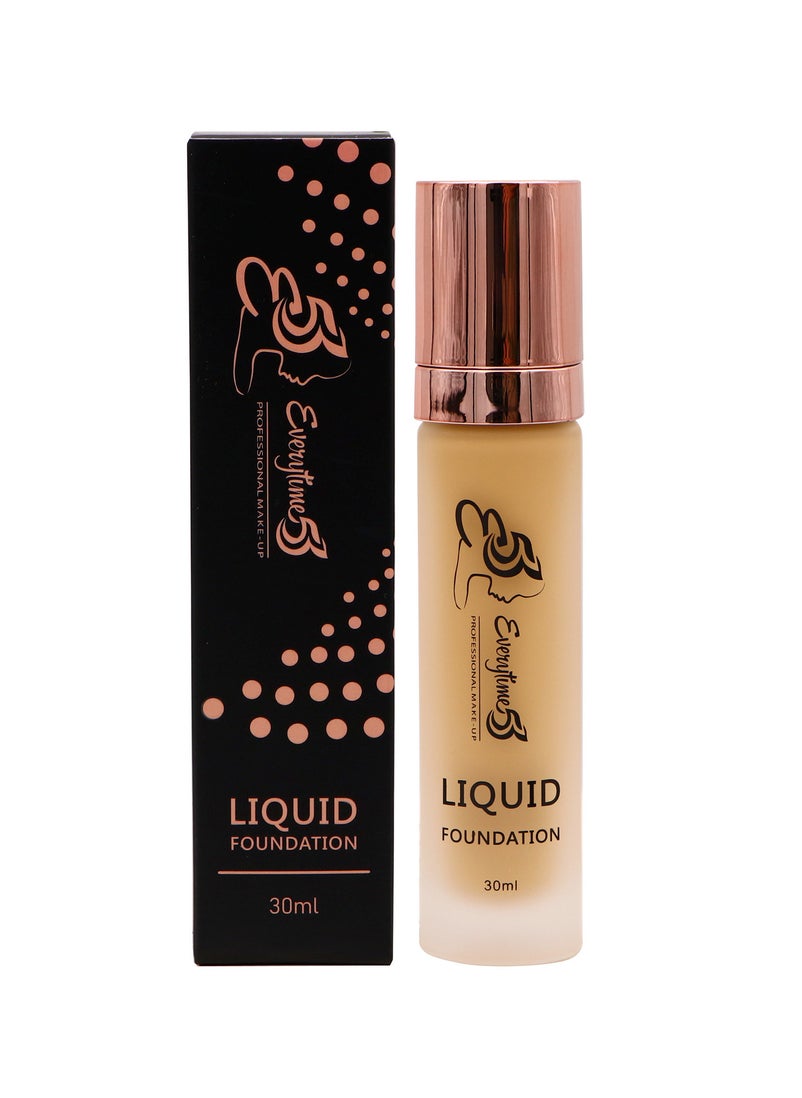 Everytime53 Everytime53 Women's Full Coverage Liquid Foundation 30ml - RG05  - Image 1