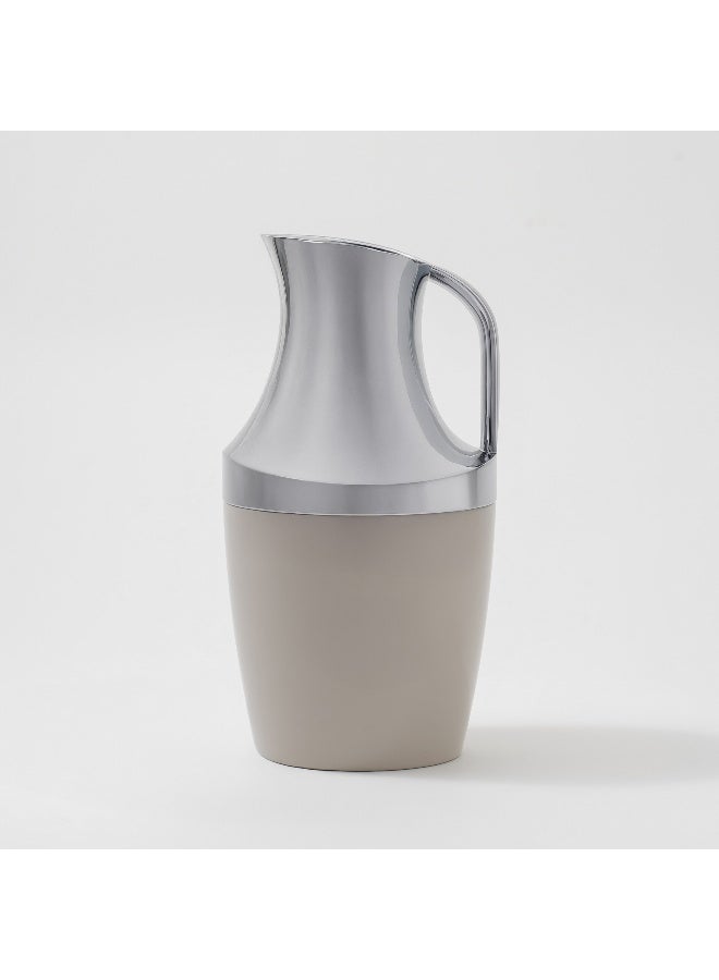 Dallaty 1L Stainless Steel Vacuum Flask In Beige - Image 1