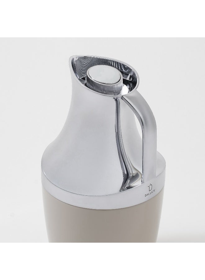 Dallaty 1L Stainless Steel Vacuum Flask In Beige - Image 3