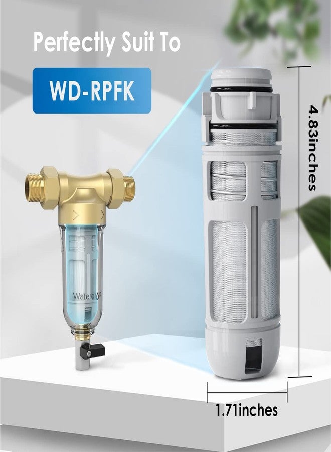 ووتر دروب خرطوشة بديلة لمرشح الرواسب Waterdrop WD-RPFK وWD-PFA Spin Down، 50 ميكرون، عدد 1 - Image 2