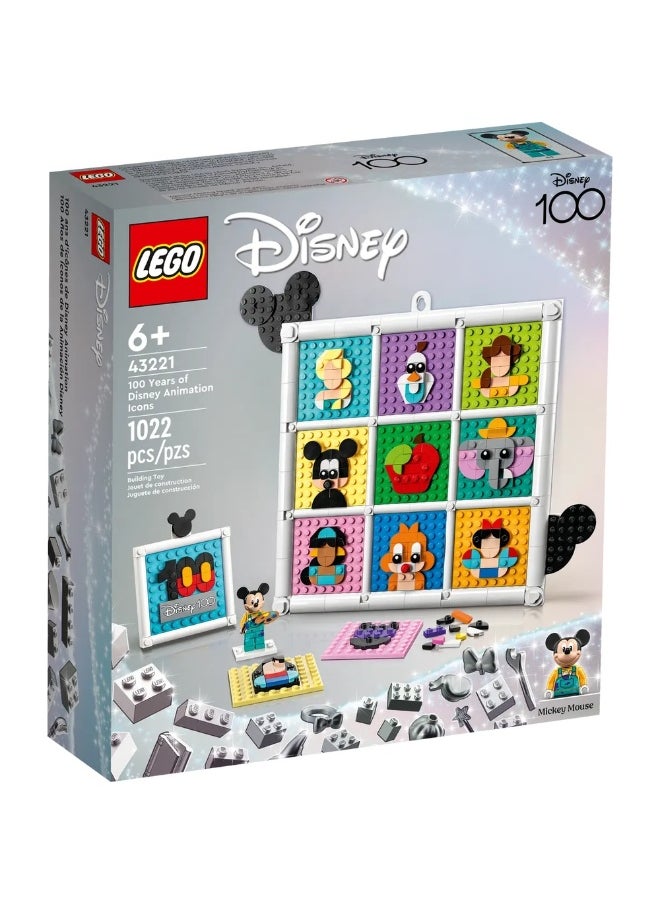 LEGO LEGO - Disney 100 Years of Disney Animation Icons 1022 Pieces - 43221  - Image 1