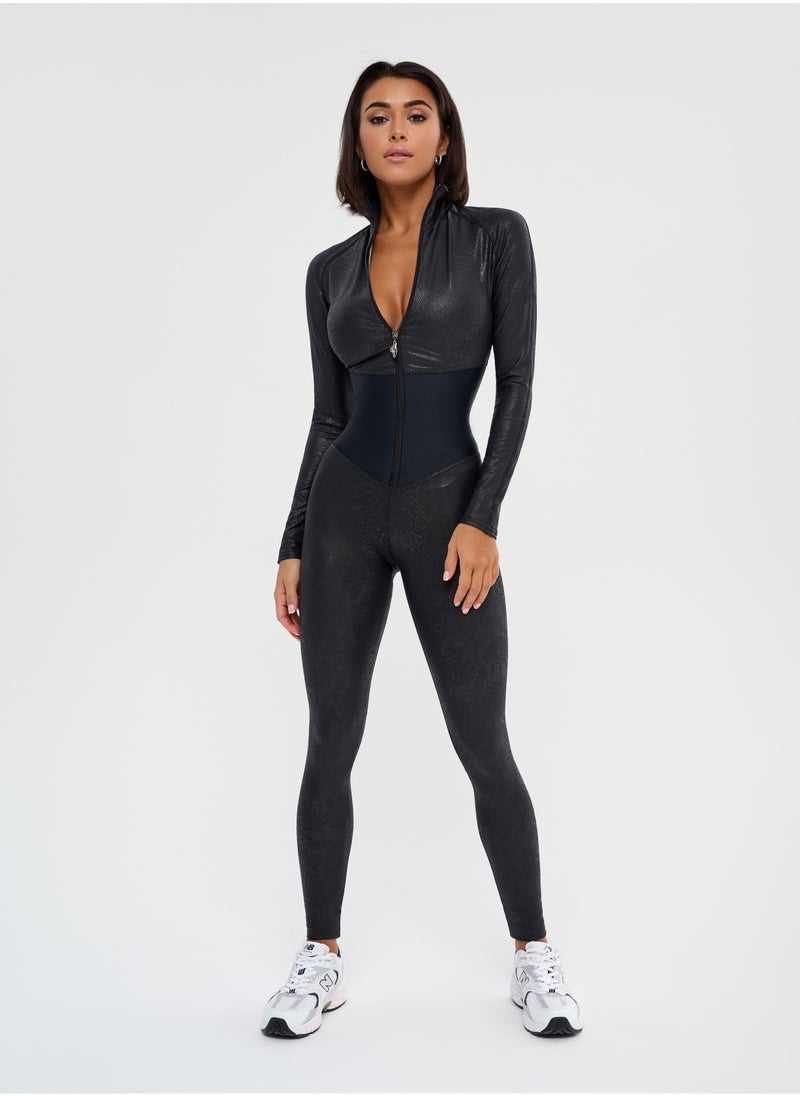Bona Fide - Bona Fide Premium Quality Workout Rompers and Jumpsuits for Women - Bodysuit with Lifting - Activewear Jumpsuit - Image 1