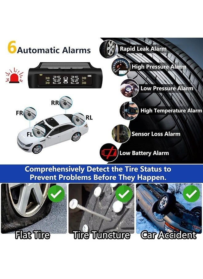 Generic - TPMS Wireless Car Tire Pressure Monitoring System With External Sensor - Image 1