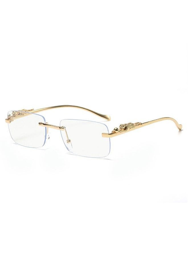 Generic Stylish Cheetah Metal Head Sunglasses UV400 Protection Unique Design Gift  - Image 1