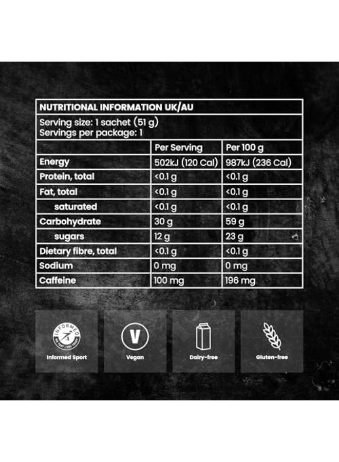 Precision Hydration Precision Fuel 30 Caffeine Energy Gel - Mild Flavour Running Gels for Endurance Athletes, 30g Carbohydrate, Easy-to-Digest, Perfect for Running & Long-Duration Sports (Pack of 15) - Image 5