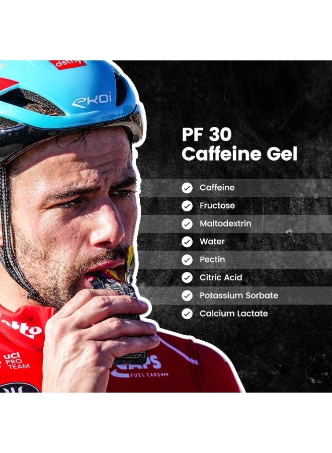 Precision Hydration Precision Fuel 30 Caffeine Energy Gel - Mild Flavour Running Gels for Endurance Athletes, 30g Carbohydrate, Easy-to-Digest, Perfect for Running & Long-Duration Sports (Pack of 15) - Image 3
