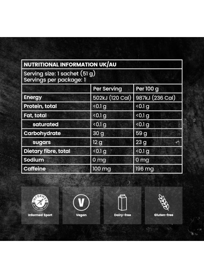 Precision Hydration Precision Fuel 30 Caffeine Energy Gel - Mild Flavour Running Gels for Endurance Athletes, 30g Carbohydrate, Easy-to-Digest, Perfect for Running & Long-Duration Sports (Pack of 15) - Image 4