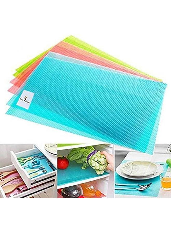 Kuber Industries Refrigerator Multi Purpose Mats Waterproof Refrigerator Liner Pack Of 6 Multicolor - Image 4