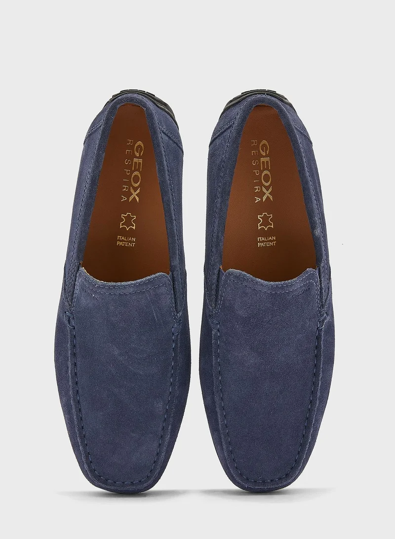 GEOX U Moner V Slip Ons Loafers