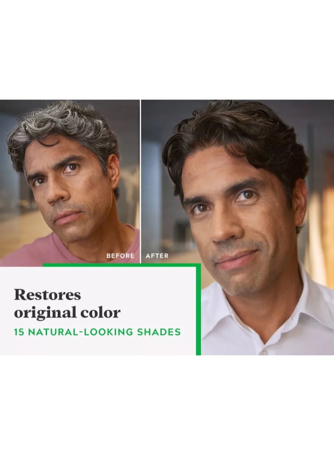 Just For Men Hair Color For Men – Real Black, H-55, Full Grey Coverage, Easy Application Cream Hair Color With Biotin, Aloe, And Coconut Oil For Strong, Healthy Hair - Image 3