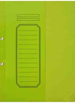 ALEMDAR Half Covered Luxury Wire Folder Green 25 Pack 