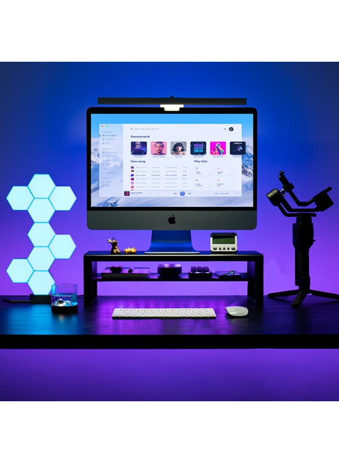 Deer Is Deerwoo Monitor Stand With Rgb Lighting And Wireless Charging Zgc091-jd - Image 2