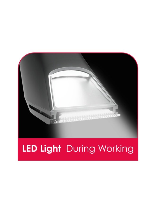 Sanford Personal Hair Trimmer, Body & Beard Groomer, IPX6 Waterproof, Cordless, 120 Mins Working Time, Type-C USB Charging, Stainless Steel Blade, Overcharge Protection, LED Light - Image 3