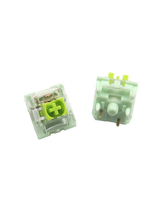 Ttc Keyboard Axis Powder Axis Red Eye Ace Quick Moon White Tea Red Clear Sky Silent Mechanical-Color:ttc Acev2 Version  - Image 3