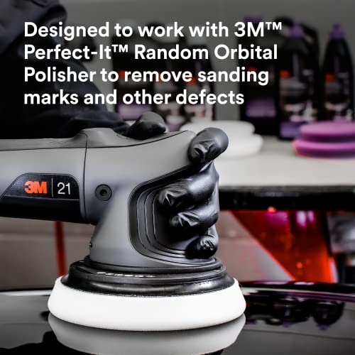 3M Perfect-It Random Orbital Compound, 34130, 1 Pint, Fast Cutting Compound for Automotive Buffing & Polishing - Image 3