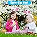 Leetous 72 PCS Easter Essentials Empty Eggs for Egg Hunt Bulk Hinged Plastic 236 66 PCS Colorful Eggs with 6 PCS Golden Eggs for Easter Surprise Assorted Eggshells for Classroom Supplies Stuff Items - Image 4