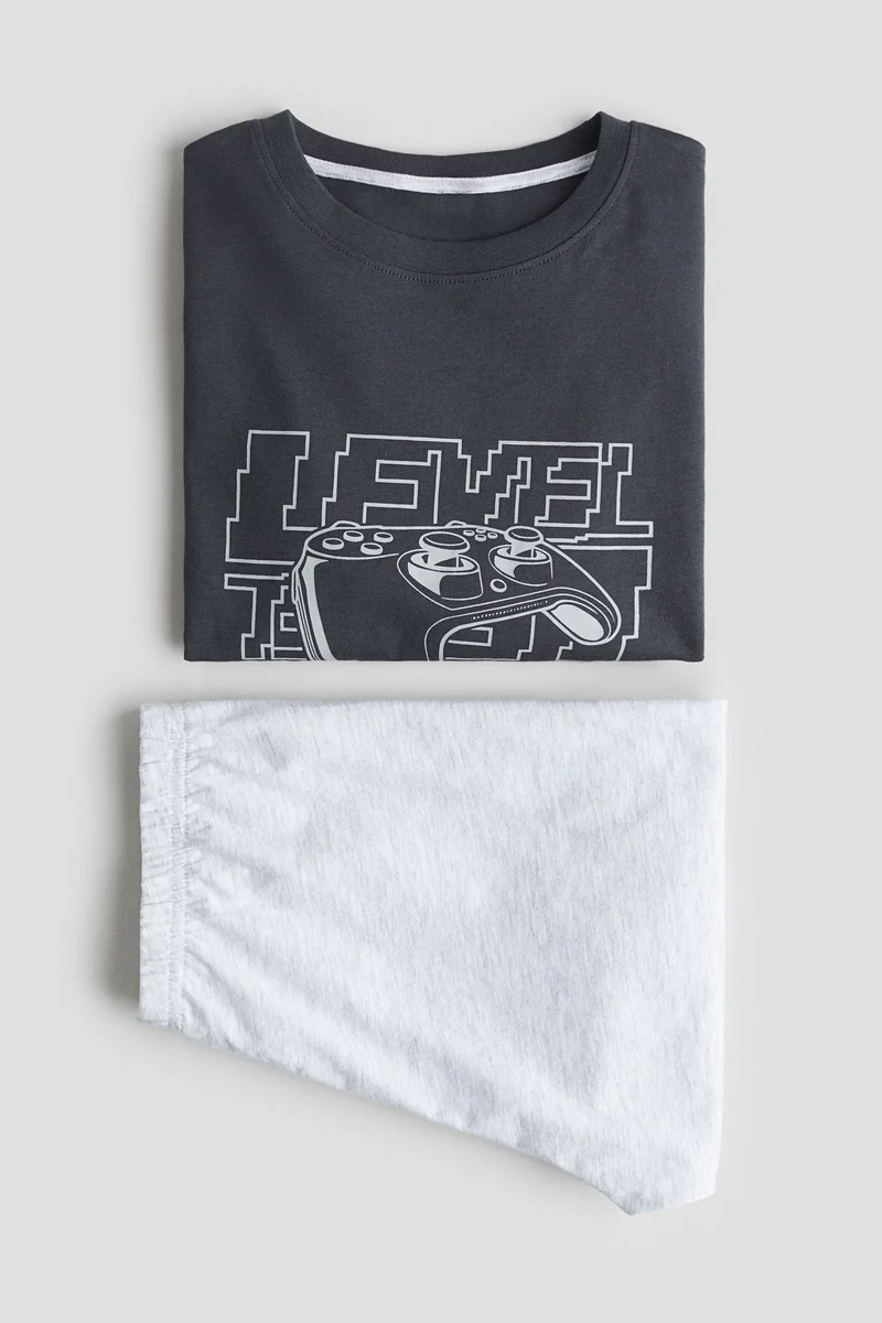 H&M Cotton jersey pyjamas