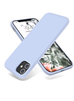 Generic Compatible with iPhone 11 (6.1 Inch) Case, Liquid Silicone Case, Full Body Protective Cover, Shockproof, Slim Phone Case, Anti-Scratch Soft Microfiber Lining (Baby Blue)  - Image 2