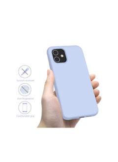 Generic Compatible with iPhone 11 (6.1 Inch) Case, Liquid Silicone Case, Full Body Protective Cover, Shockproof, Slim Phone Case, Anti-Scratch Soft Microfiber Lining (Baby Blue)  - Image 4