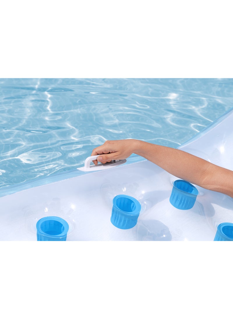 Bestway - Bestway Airmat Summer Colors Double Floating Mat 193x142cm | Inflatable Pool Float | Summer Water Toy | Pool & Beach Toy - Image 1