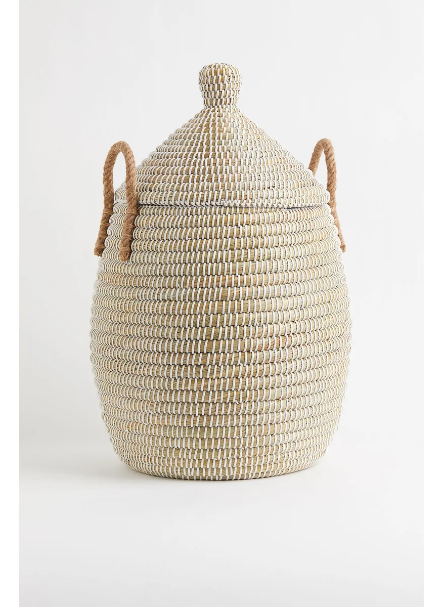 اتش اند ام Lidded Storage Basket