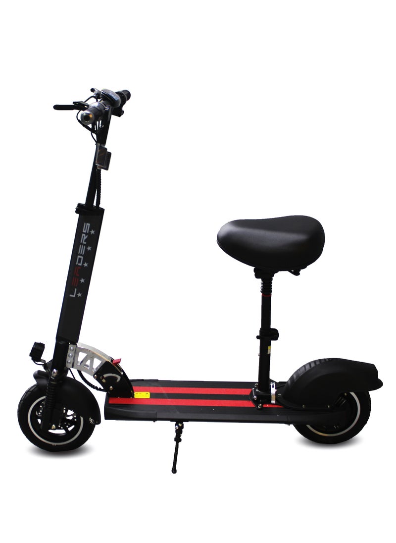 Leaders Electric Scooter 400W Brushless Motor 10.4AH Battery 50 Km/h Max Speed 40 Km Range Foldable with Seat Theft Alarm  - Image 1
