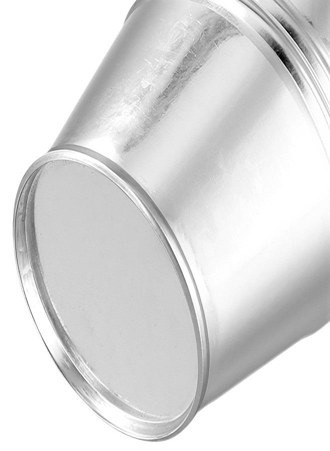 MUKLEI 40 Pack Mini Metal Buckets, 2 Inch Small Silver Galvanized Bucket with Handles, Mini Tin Buckets for Party Favors, Crafts, Wedding, Plant - Image 3