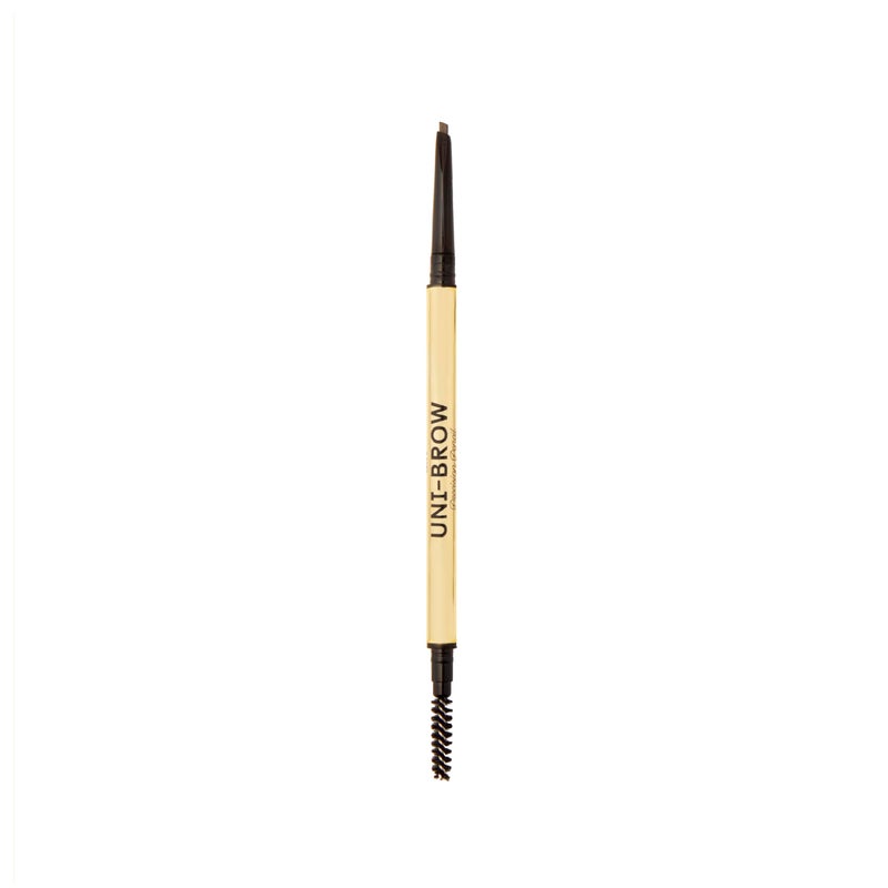 Winky Lux Uni-Brow Precision Eyebrow Pencil, Dual-Ended with Spoolie, Waterproof Longwear Brow Pencil with Micro Tip, Universal Shade for Natural Brows (Brown, Blonde, Taupe) - Image 1