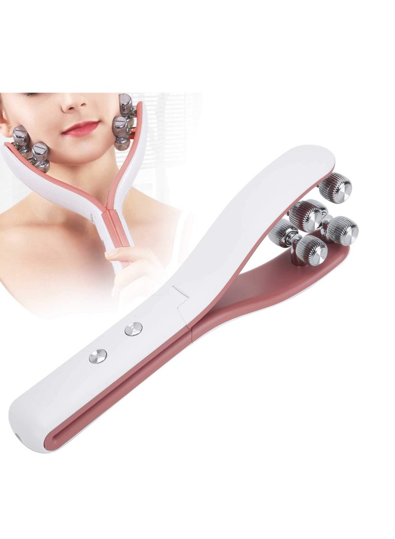 Excefore Face Massager 3 in 1 Face Toning Device RF EMS and Y Shape V Roller for Anti-Wrinkles Skin Tightening and Firming - Image 1
