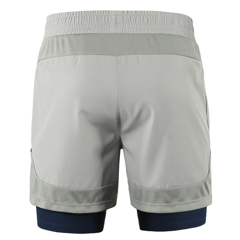 Men 2 in 1 Running Shorts Quick Drying Breathable Active Training Exercise Jogging Marathon Cycling Shorts - Image 4