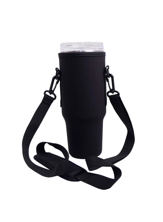 Raxoom For 40oz Quencher Water Bottle Carrier Bag Sleeve With Adjustable Shoulder Strap - Image 1