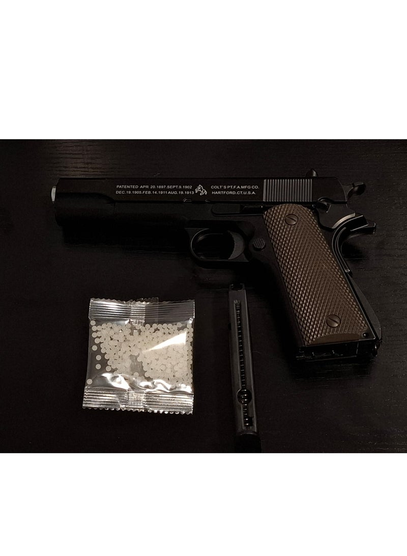 Air Sport Metal Gun Toy Blaster With Orbies And Soft Bullet - Image 3