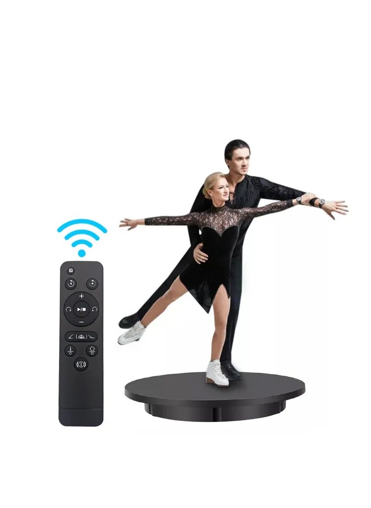 Generic - 60cm Motorized Rotating Display Stand 360° Electric Rotating Turntable Display Photo Booth 100KG Load size - Image 1