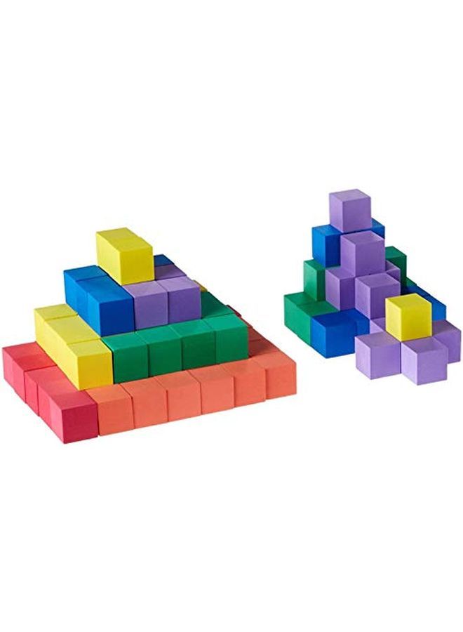 hand2mind Foam Blocks Counting Cubes For Kids Math 1 Inch Blocks For Preschool Crafts Early Math Manipulatives For Preschool Classroom Supplies For Teachers Elementary (Pack Of 100) - Image 1