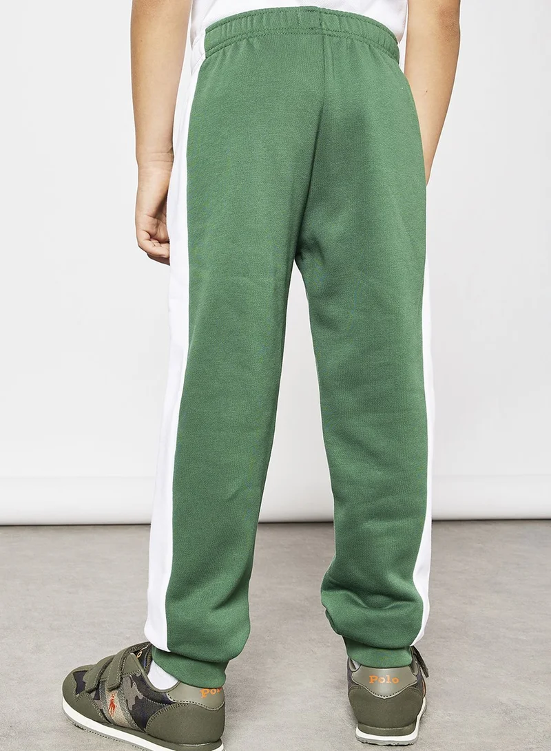 LACOSTE Kids Fleece Tracksuit Pants
