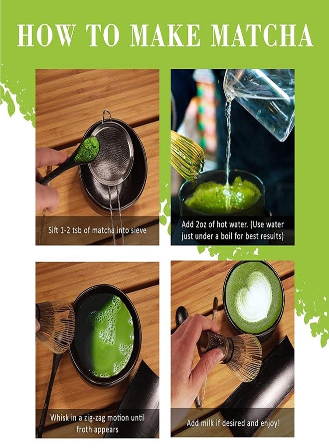 RUNMAY 1Pcs, Traditional Bamboo Whisk for Brewing Matcha, Natural Bamboo Tea Whisk Matcha Powder Brush Tool, Matcha Stirrer Wisk Mixer Brush for Authentic Tea Preparation. - Image 2