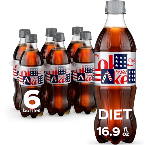 Diet Coke Diet Soda 169 fl oz Bottles 6 Pack  Cola Soft Drinks - Image 1