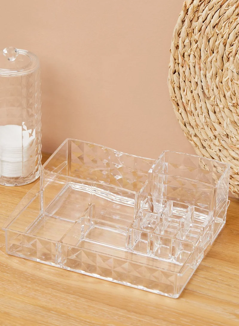 Premier Diamond Finish 11 Compartment Cosmetics Organiser