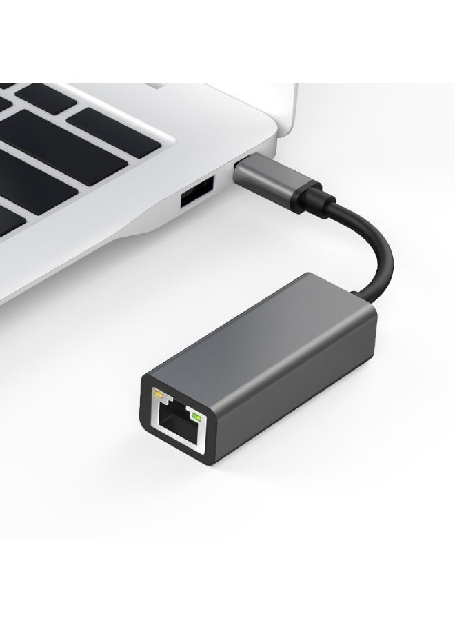 BAIKO B078 USB-C to Gigabit Ethernet Adapter, USB 3.1 Type-C LAN Network Card RJ45 Adapter with 10/100/1000Mbps High-Speed Internet for PC, Laptop, MacBook & Type-C Devices - Image 3