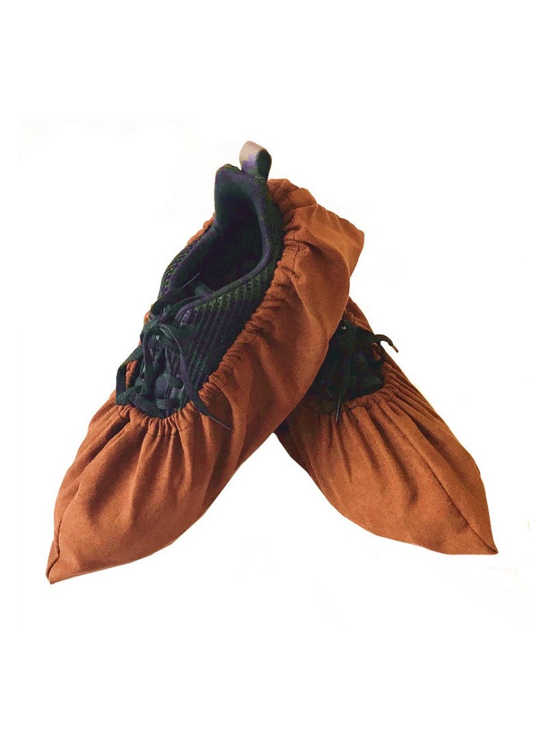 4 Pairs Reusable Shoe Covers, Boot Covers, Indoor Non-slip Shoe Covers, Medical Shoe Covers, Boot Covers, rain Shoes, Sports Sole Protection Shoe Covers  - Image 1