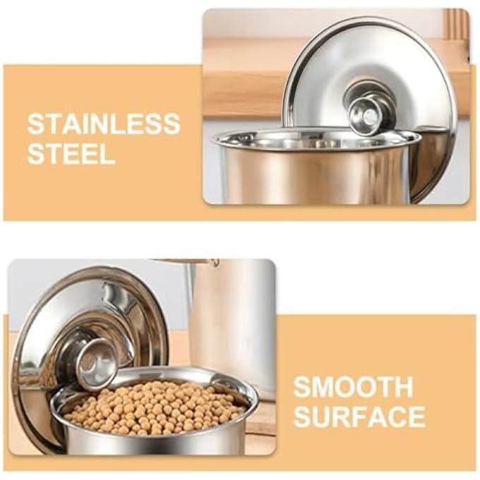 WUZIA Stainless Steel Round Pot Lid With Knob Universal Fit For Saucepan 20Cm Silver Kitchen Replacement Cover - Image 2