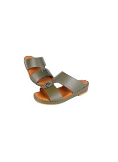 barjeel uno 008-3590  Barjeel Uno Boys Arabic Sandals BC-2025A Olive  - Image 3