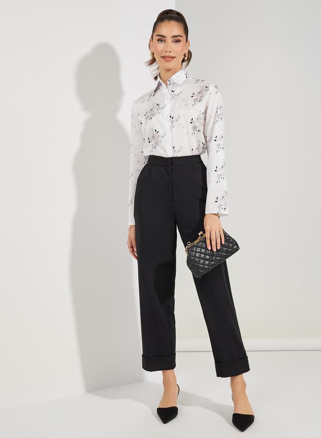Take Two Floral Print Long Sleeves Shirt - Image 3