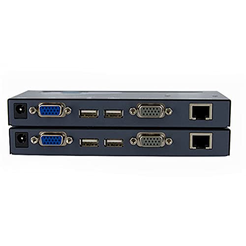 StarTech موسع KVM VGA من StarTech.com بطول 500 قدم (150 متر) - مضيف PS/2 و USB - وحدة تحكم KVM عبر كابل CAT5 للعديد من الخوادم / أجهزة الكمبيوتر، TAA - Image 3