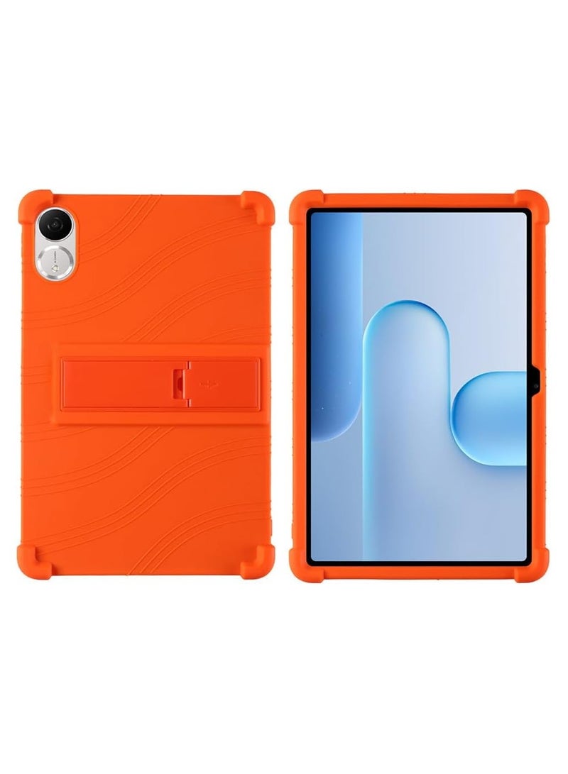 Child-Safe Protective Case Compatible with Honor Pad 10 Pro 11.5-inch 2026 Tablet Shockproof and Drop-Resistant Soft Silicone Pad Case Features Multi-Angle Non-Slip Stand