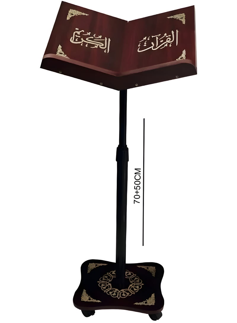 ريبنيو حامل كتب القرآن الكريم قابل للتعديل حامل القرآن الكريم لقراءة مريحة خفيف الوزن حجم كبير - Image 2