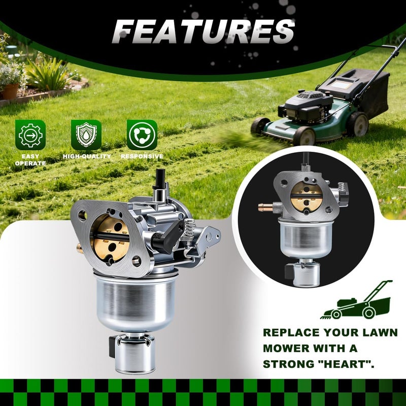Rebuiman Carburetor for Kawasaki FH580V 19Hp 4 Cycle Engines with Fuel Pump - Image 4