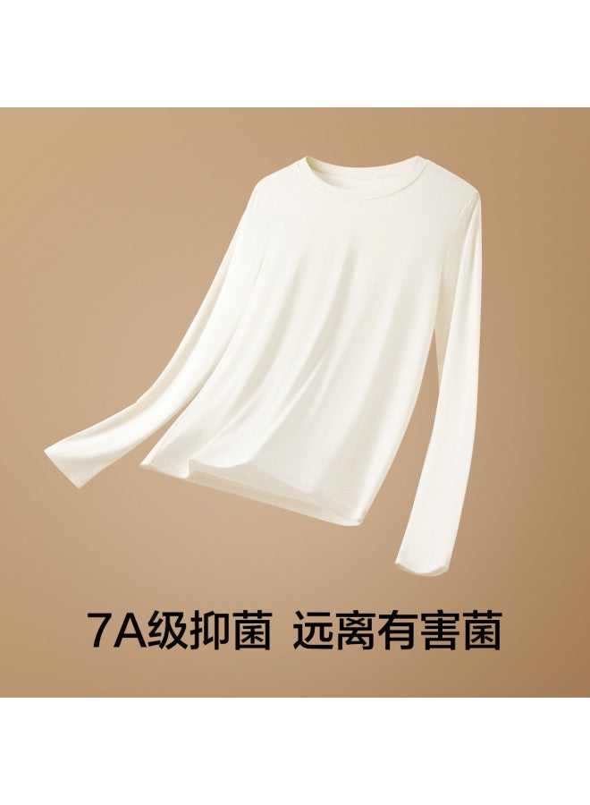 YOUKESHU Women'S Long Sleeve Base Shirt High-End Elegant Temperament 7A Antibacterial - Image 4