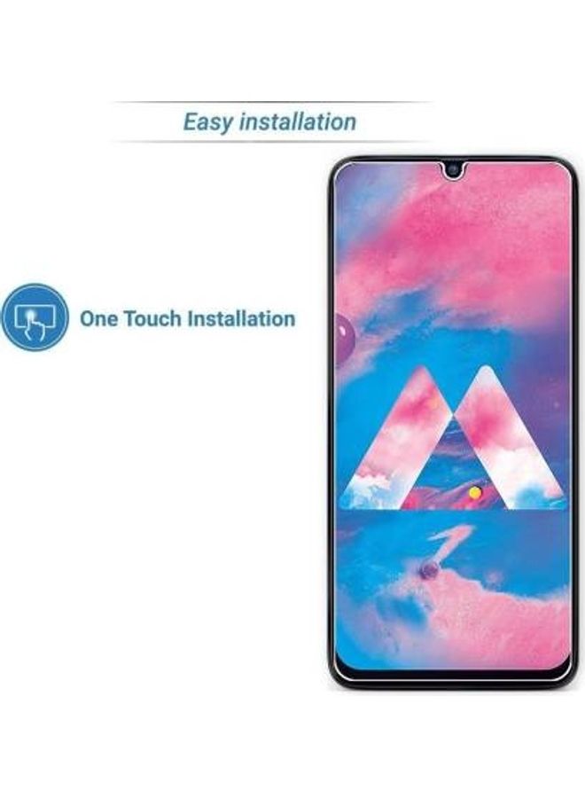 NIBEMINENT Tempered Glass Screen Protector For Samsung Galaxy M31s Clear - Image 4