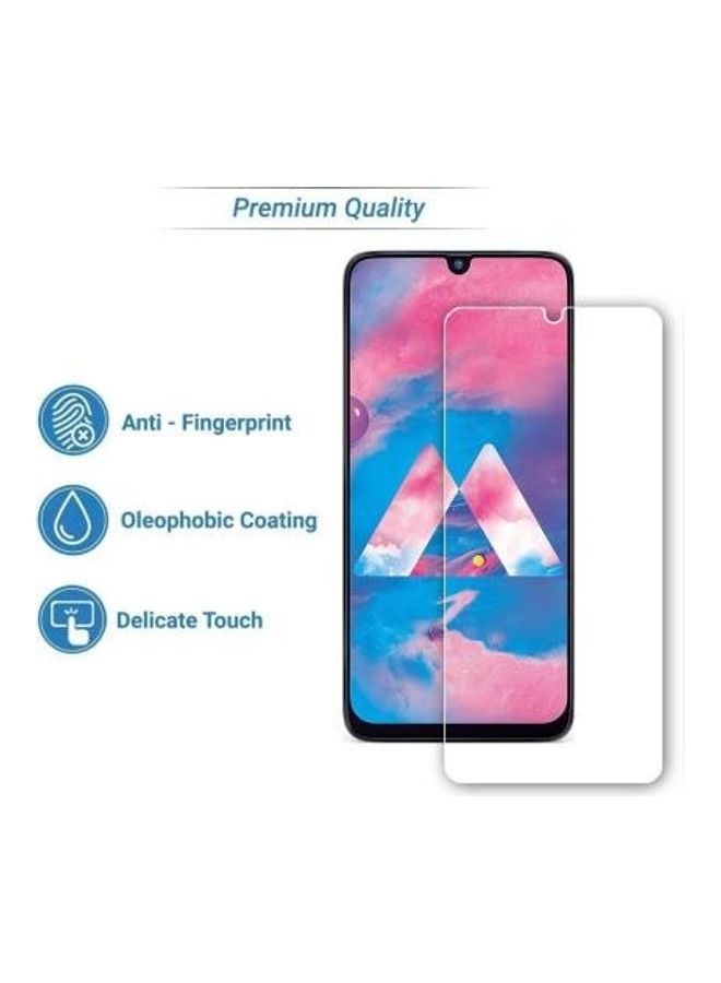 NIBEMINENT Tempered Glass Screen Protector For Samsung Galaxy M31s Clear - Image 2